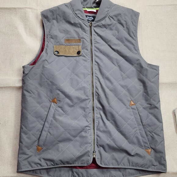Saga Outerwear Snowboard Quilted Vest (L) - Picture 5 of 7